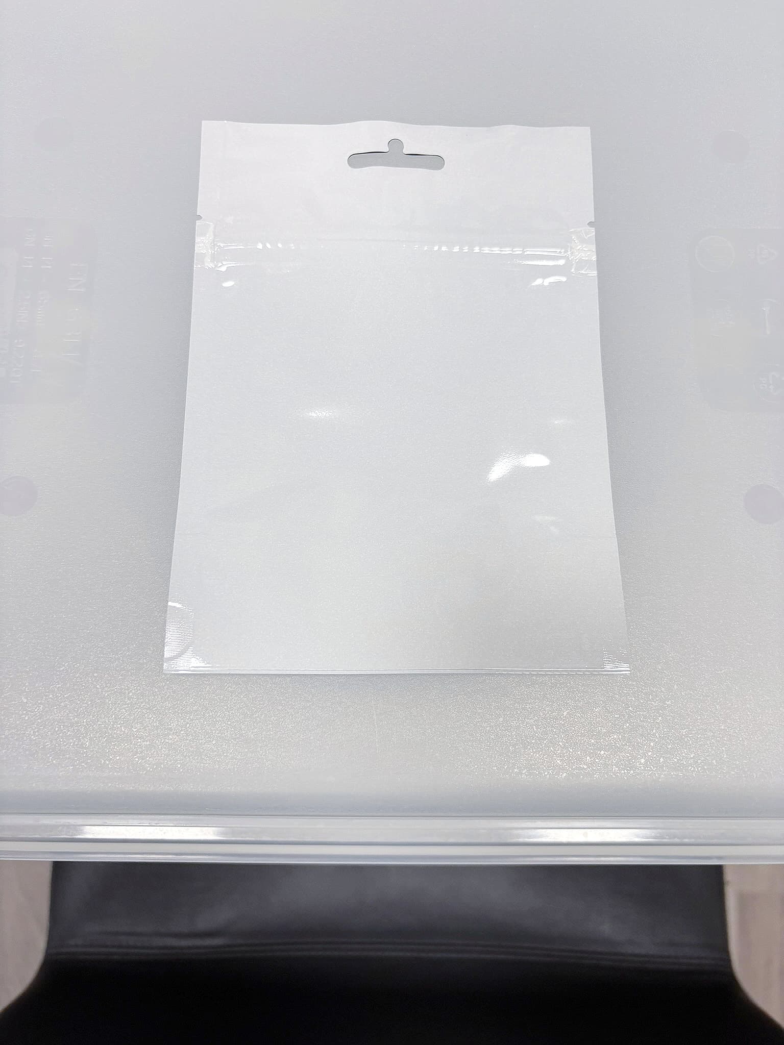 Hvítir zip-lock plastpokar - 2.000 stk.