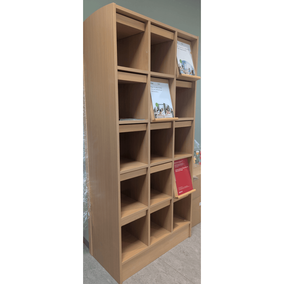 PrimaOffice bæklingahirsla, H180xB83xD40sm.